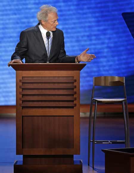 Clint Eastwood speaks on environmental issues and waste