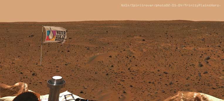 Looking for water on Mars' surface