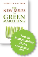 The New Rules of Green Marketing book by jacquie Ottman