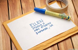 Add your own label to an old envelope. (Image: Wikihow.com)