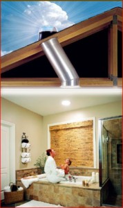 Get natural light with Solatube. (Image: stagetecture.com)