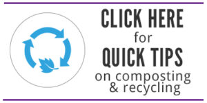 WeHateToWaste recycling and compost stories and tips