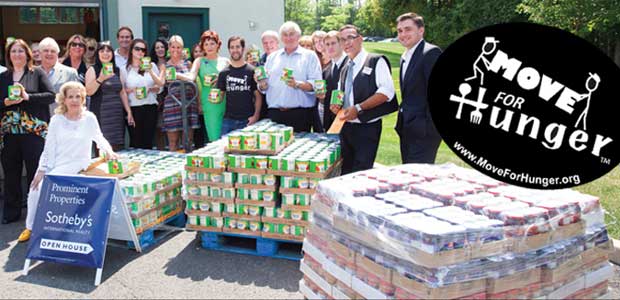 Move For Hunger has rescued over 4 million pounds of food that would have otherwise gone to waste. (Image: Move For Hunger)