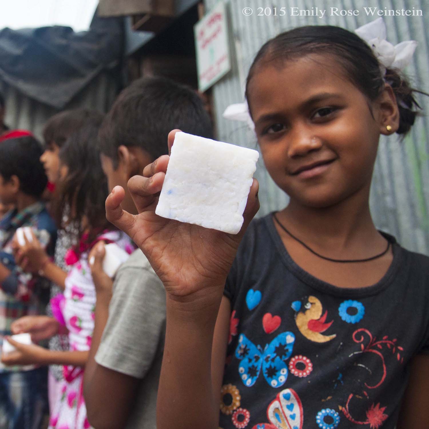 Recycled soap can help clean hands and save lives.