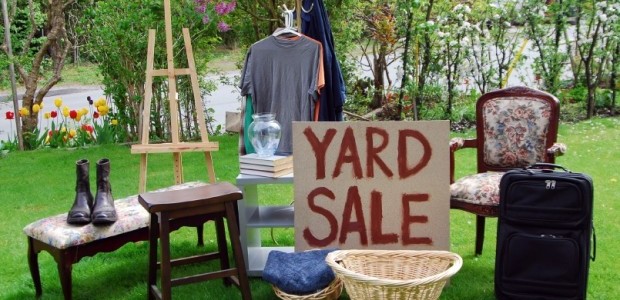 Yard Sale to Keep Stuff You Don't Want out of Landfill