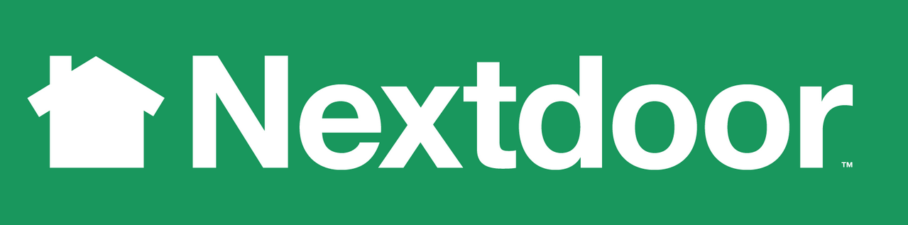 NextDoor.com logo Screen PM