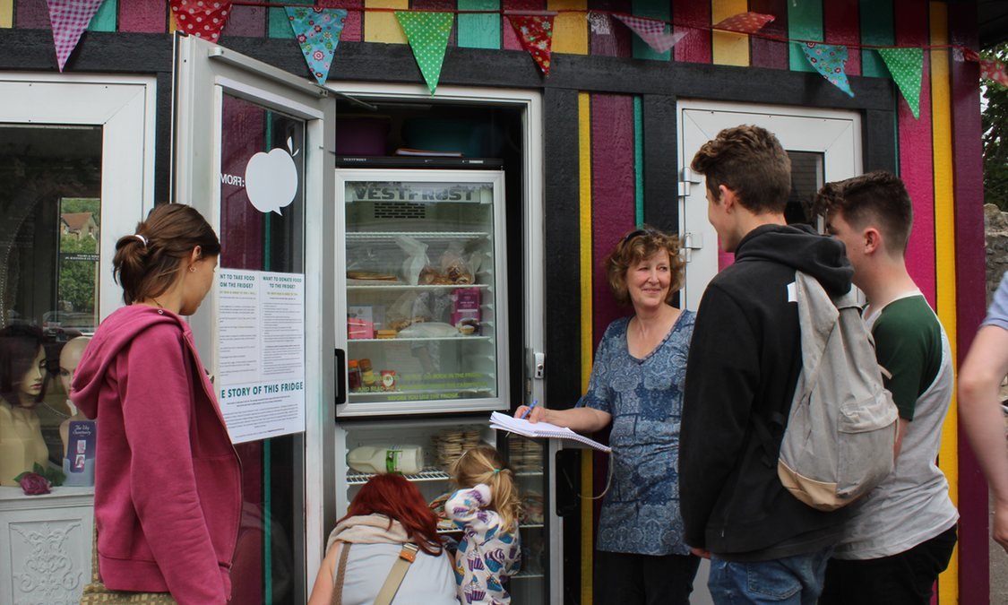 Community Fridge: Frome UK reduces food waste, helps the needy