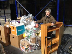 jacquie Ottman reduces waste by rescuing items from NYC's trash
