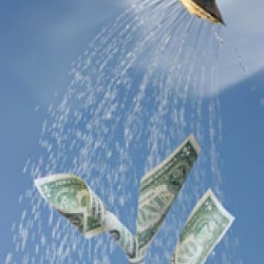 Showerhead rains and wastes money