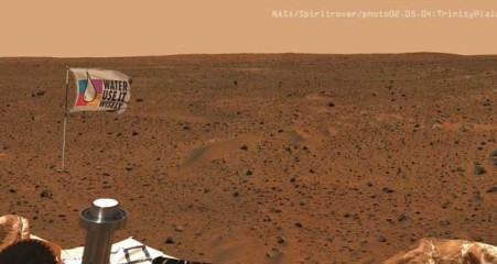 Looking for water on Mars' surface