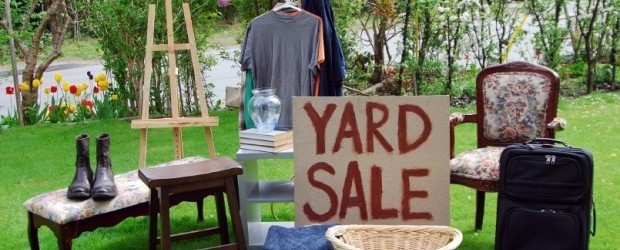 Yard Sale to Reduce Landfill Waste