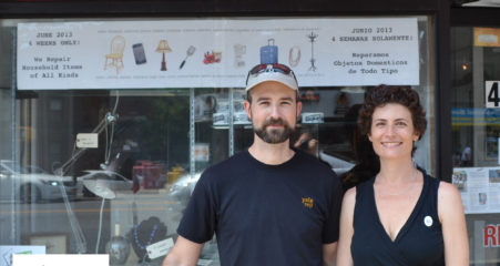 Pop Up Repair Founders Sandra and Michael