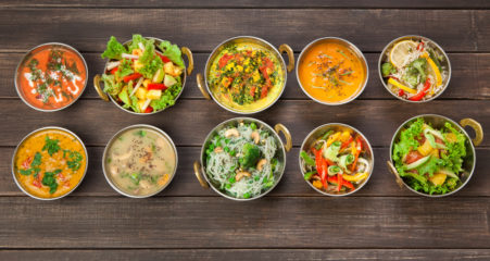 Images of vegetarian recipe examples