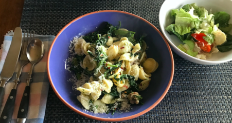 Leftover broccoli rabe